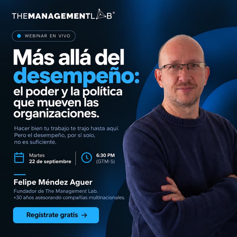 Cover Image for Más allá del desempeño: el poder y la política que mueven las organizaciones