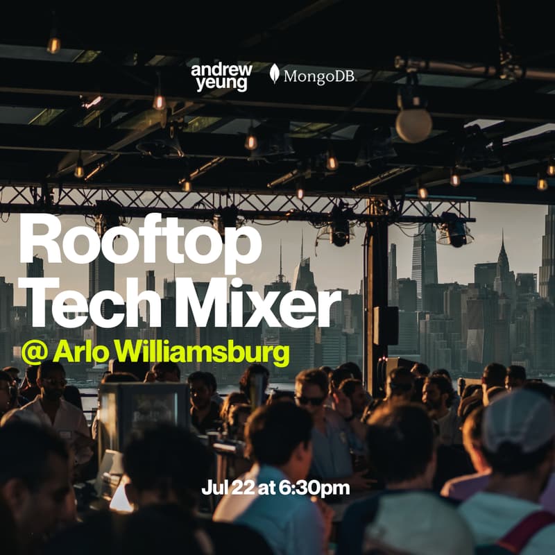 Cover Image for July Tech Rooftop Mixer (Hosted by Andrew Yeung)