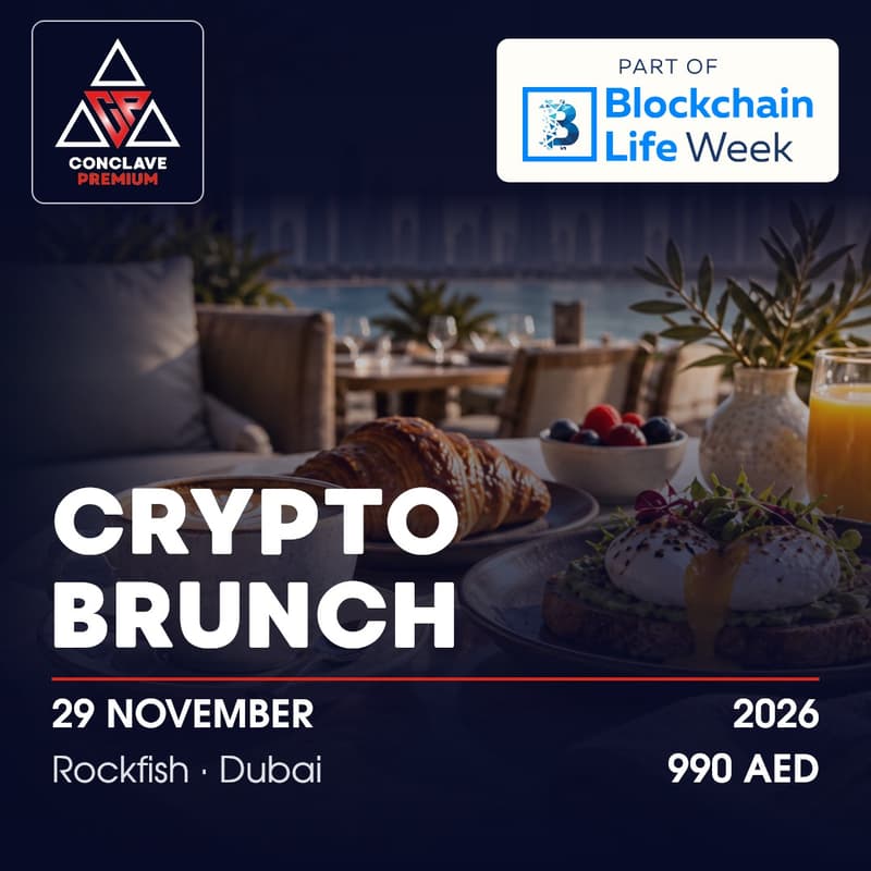 Cover Image for Crypto Brunch Dubai — Conclave Premium Club