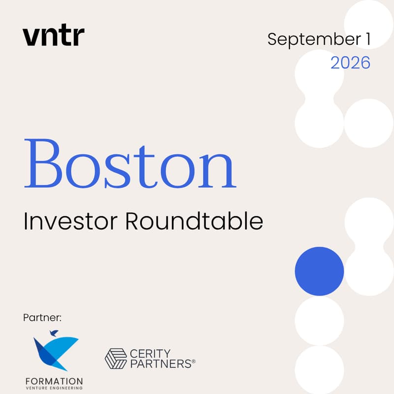 Cover Image for VNTR Investor Roundtable Boston