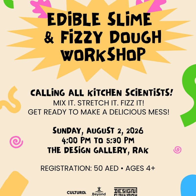 Cover Image for Edible Slime & Fizzy Dough Workshop