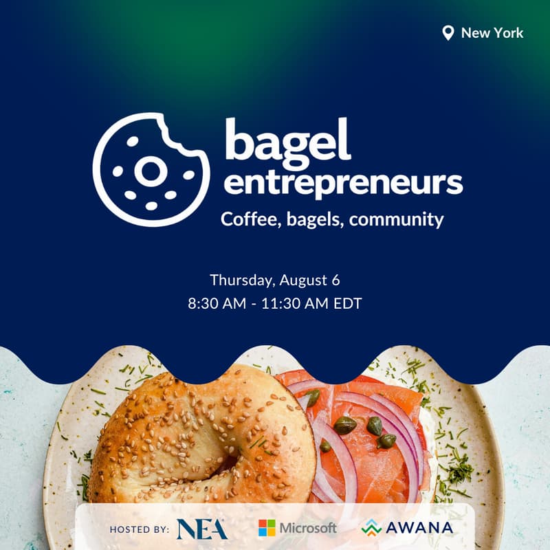 Cover Image for Bagel Entrepreneurs x NEA @ Microsoft