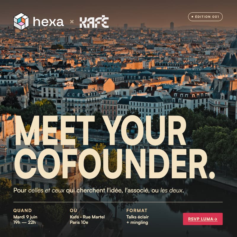 Cover Image for Hexa x KAFÉ - Meet Your Cofounder