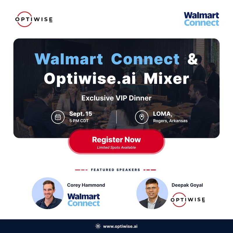Cover Image for Walmart Connect & Optiwise.ai Mixer
