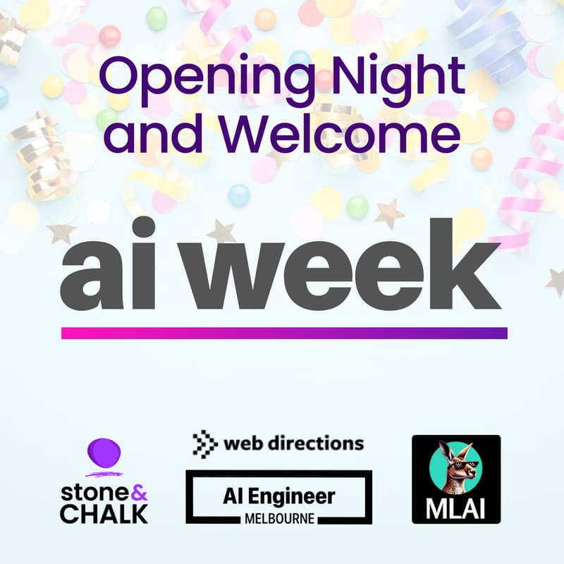 Cover Image for [AI Week] - Opening Night & Welcome