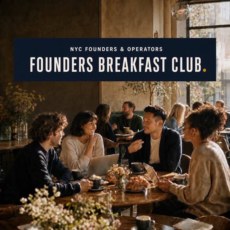Cover Image for Founders Breakfast Club with Mercury