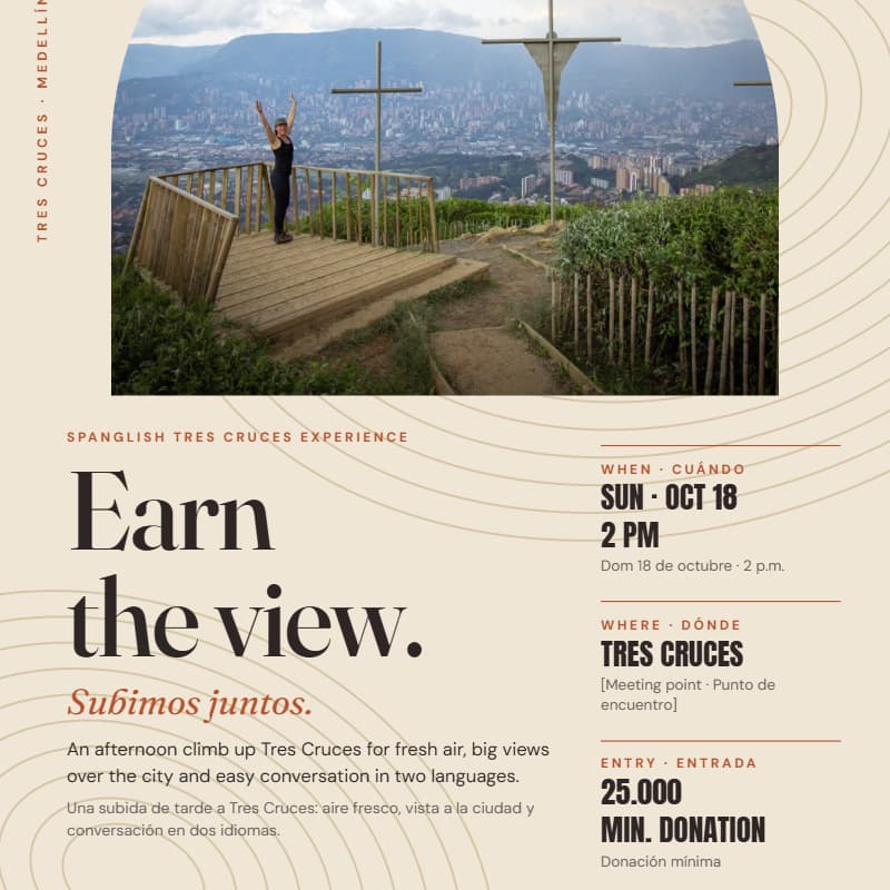 Cover Image for Spanglish Tres Cruces Experience
