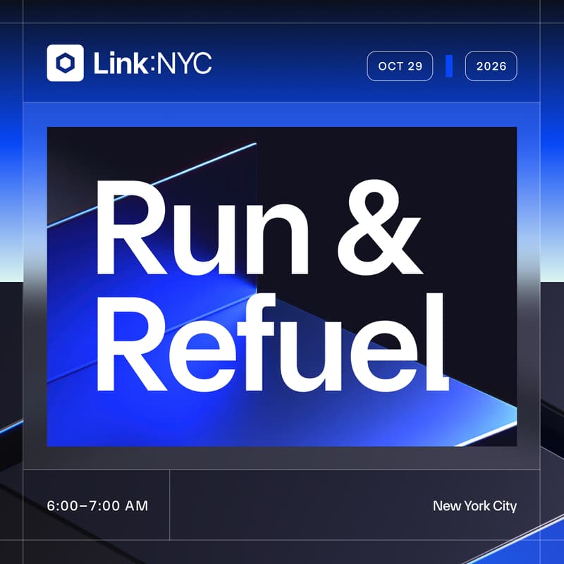 Cover Image for Day 0: Chainlink Run Club with Chris & Rory!
