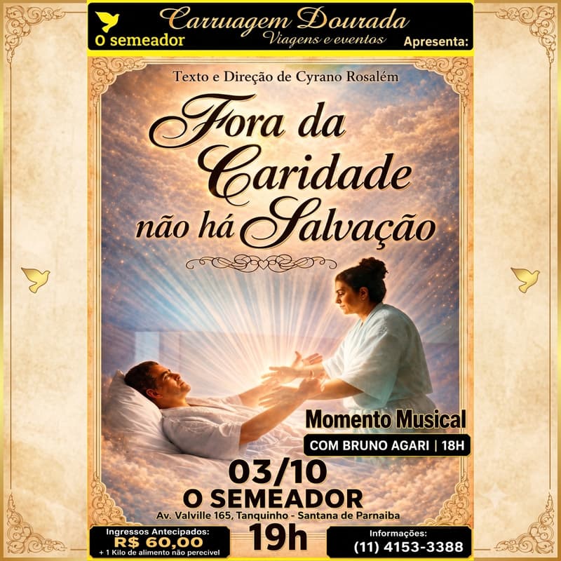Cover Image for FORA DA CARIDADE NÃO HÁ SALVAÇÃO