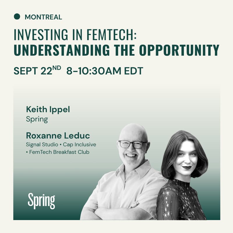 Cover Image for Investing in Femtech: Understanding the Opportunity | Montreal