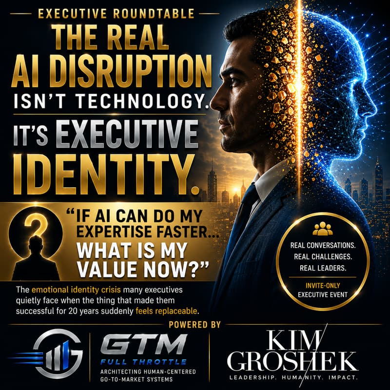 Cover Image for The Real AI Disruption Isn't Technology. It's Executive Identity.