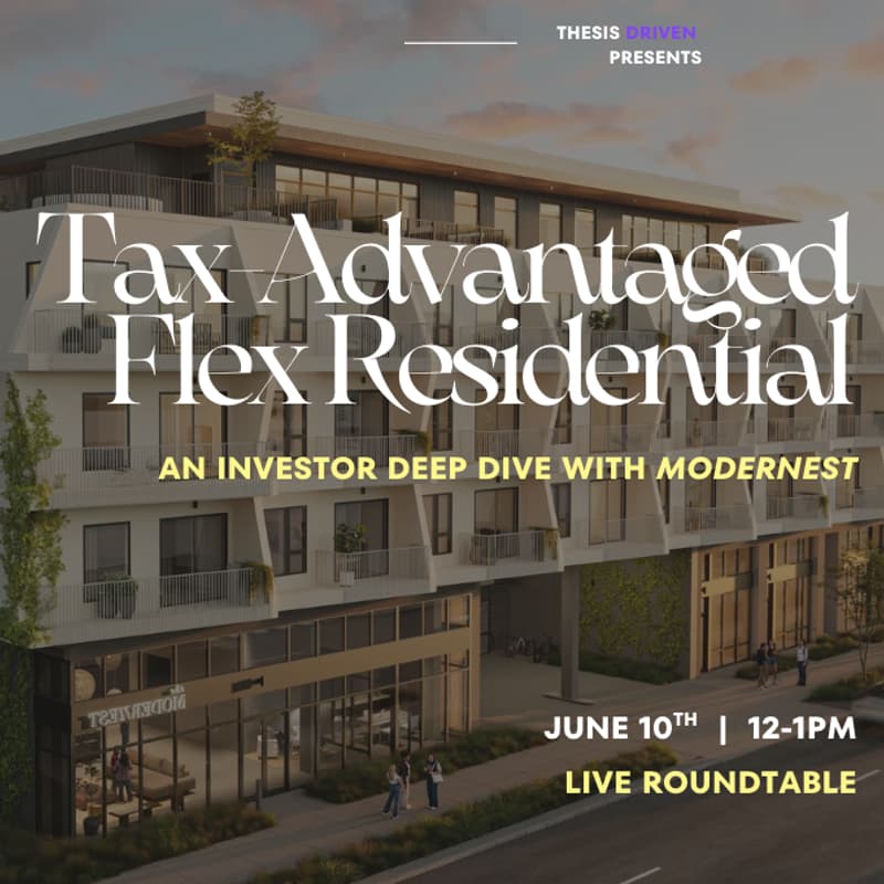 Cover Image for Tax-Advantaged Flex Residential: A Deep Dive on ModerNest