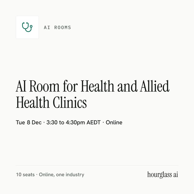 Cover Image for AI Room for Health and Allied Health Clinics