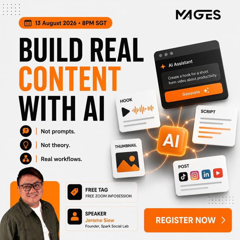 Cover Image for 🚀 Build Real Content with AI | FREE Zoom Info-Session