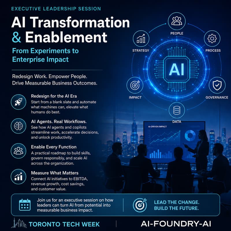 Cover Image for AI Transformation & Enablement: From Experiments to Enterprise Impact