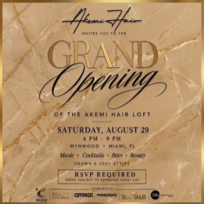 Cover Image for 🥂Akemi Hair Loft Grand Opening Party🥂