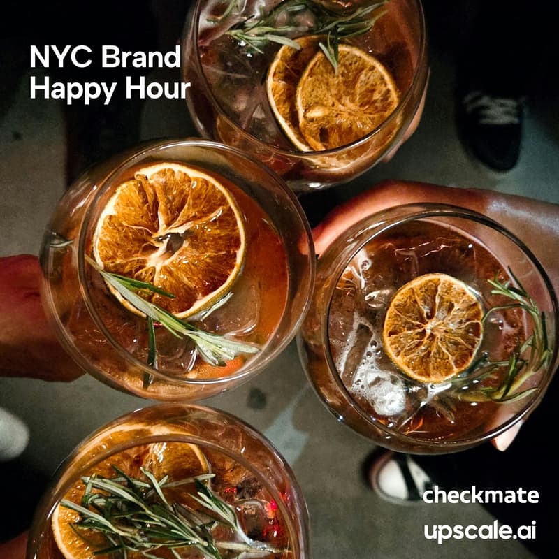 Cover Image for NYC Brand Happy Hour | Upscale x Checkmate