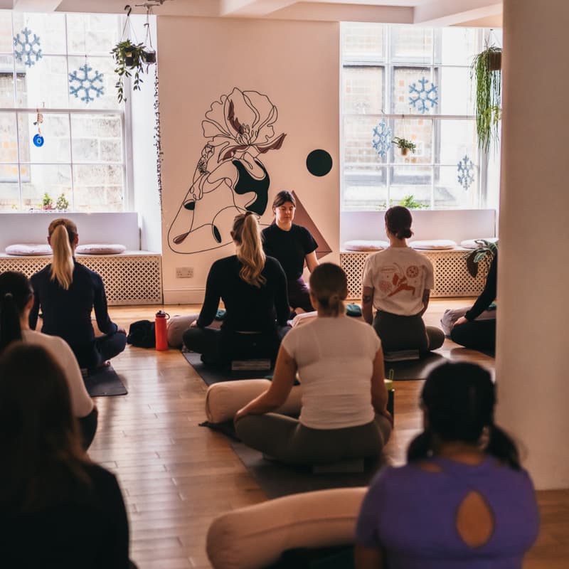 Cover Image for Seasonal Candlelit Restorative Yoga