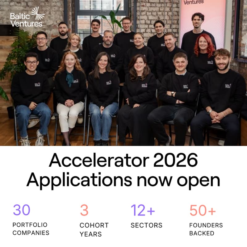 Cover Image for Drop-in session for Baltic Ventures Accelerator 2026
