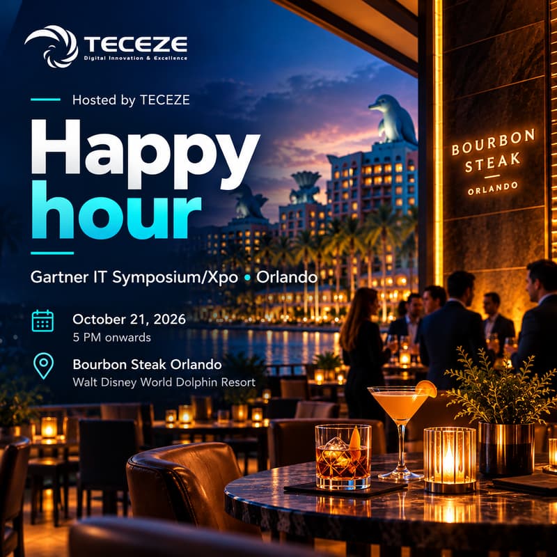Cover Image for TECEZE Happy Hour | Gartner IT Symposium/Xpo Orlando