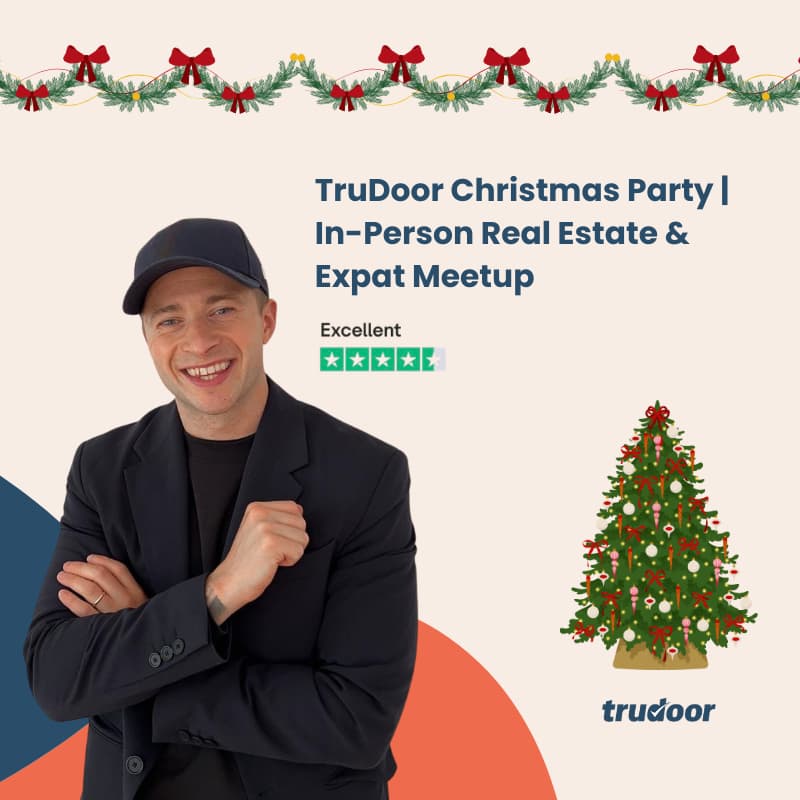 Cover Image for TruDoor Christmas Party | In-Person Real Estate & Expat Meetup