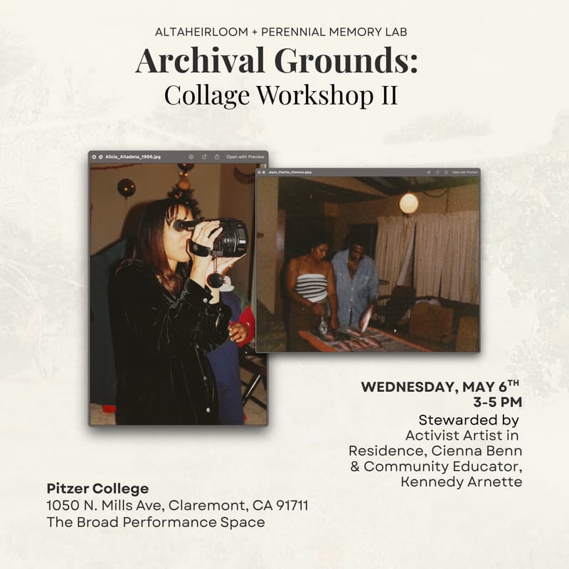 Cover Image for Archival Grounds: Collage Workshop II