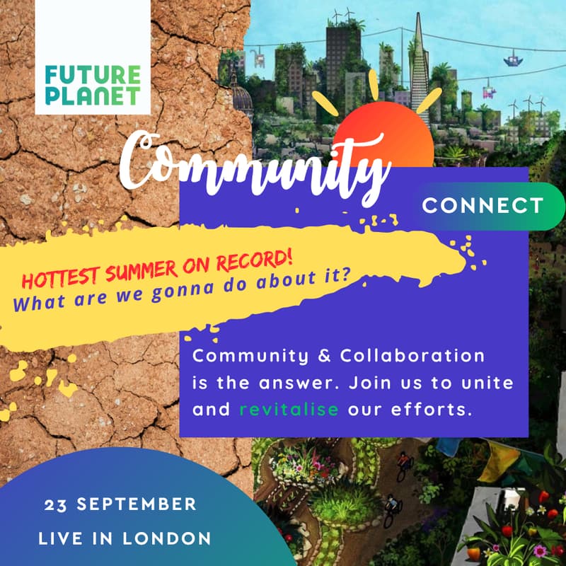 Cover Image for Community Connect LIVE in London - September 🌿