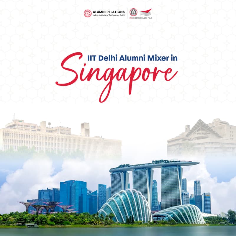 Cover Image for IIT Delhi Alumni Mixer: Singapore