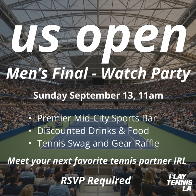 Cover Image for US Open Tennis Final - Watch Party