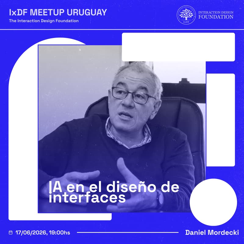 Cover Image for IxDF Meetup: IA en el diseño de interfaces
