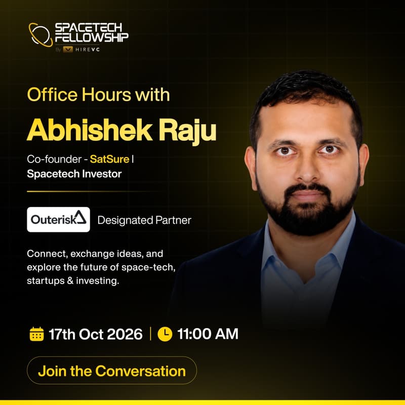 Cover Image for Spacetech Office Hours With Abhishek Raju