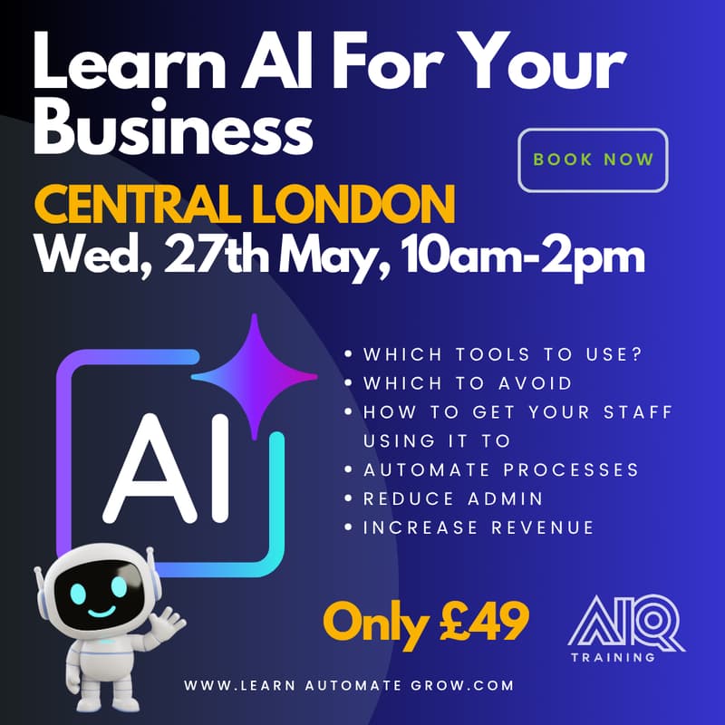 Cover Image for How to Grow Your Business With AI - Beginners Guide To Get Started