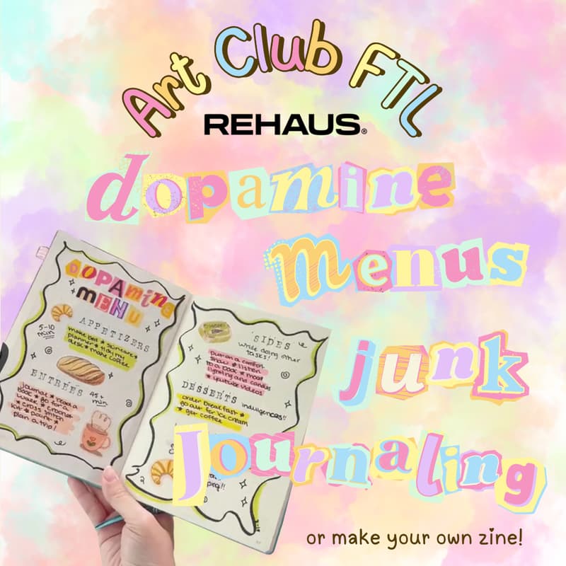 Cover Image for Dopamine Menus Junk Journaling