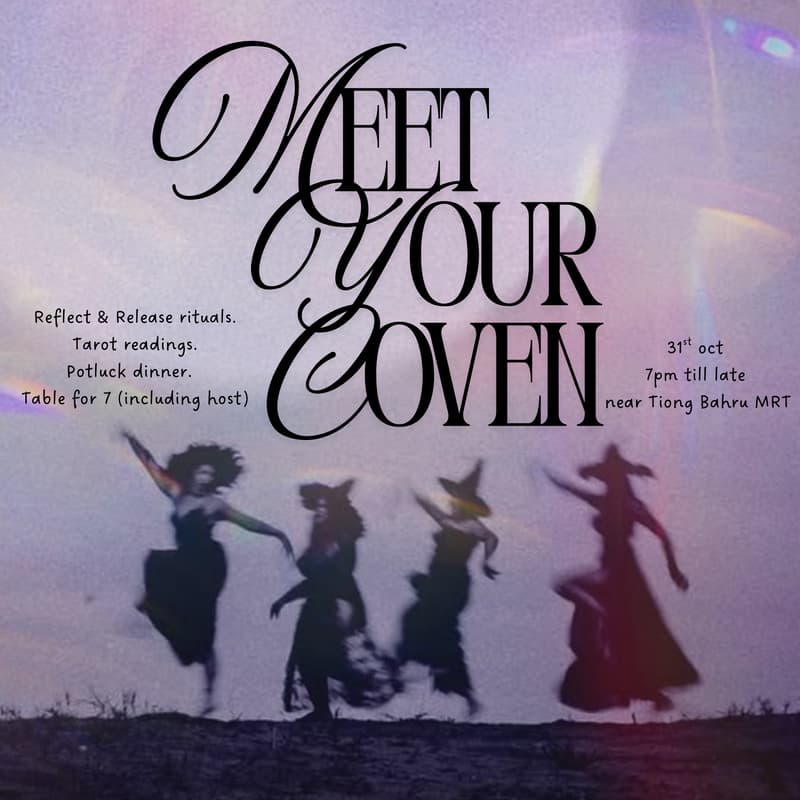 Cover Image for It's the season of the witch: Meet your coven and let go of what is holding you back
