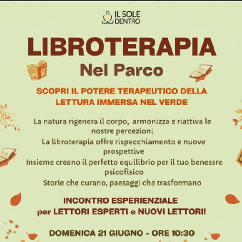 Cover Image for LIBROTERAPIA NEL PARCO