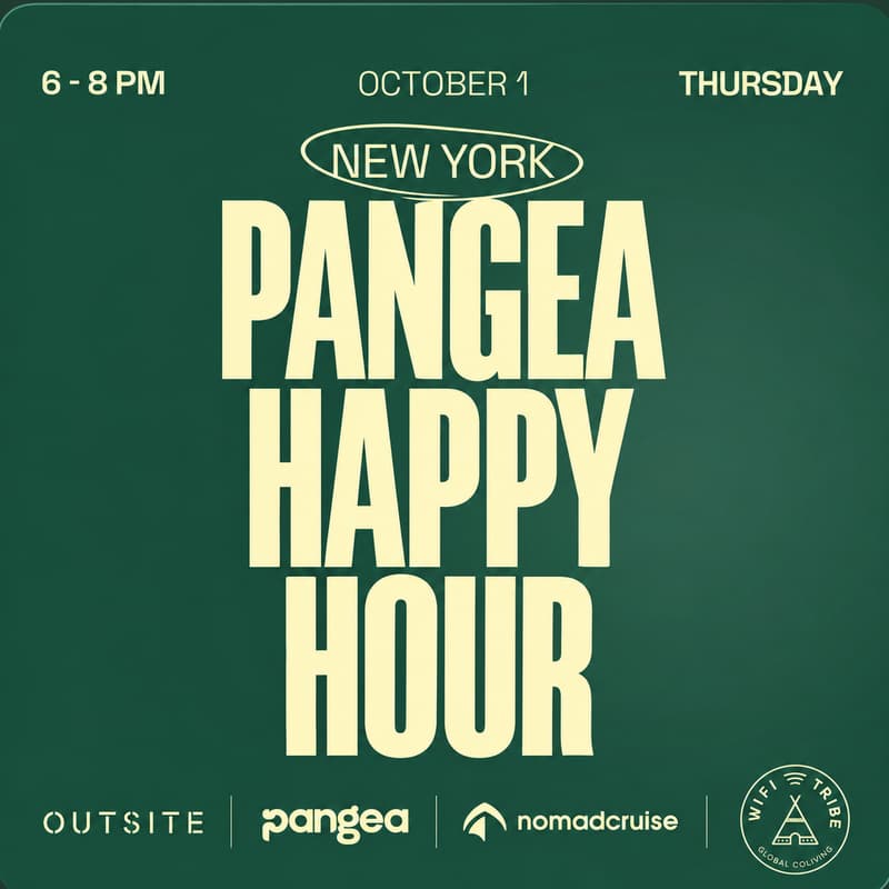 Cover Image for Pangea Mixer @ Outsite New York (with WiFi Tribe And Nomad Cruise)