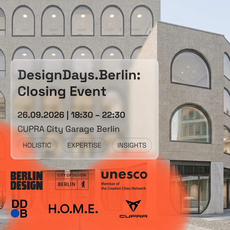 Cover Image for DesignDays.Berlin: Closing Event
