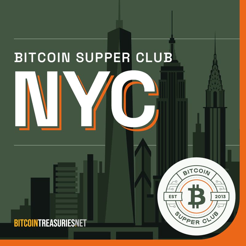 Cover Image for Bitcoin Supper Club NYC