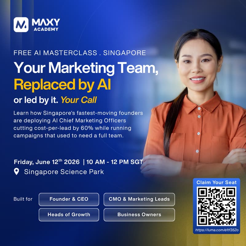 Cover Image for Free AI Masterclass: Stay Ahead with Your Own AI CMO