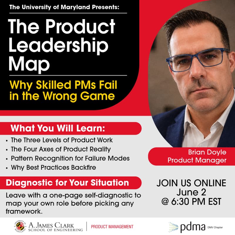 Cover Image for The Product Leadership Map — Why Skilled PMs Fail in the Wrong Game (and the Diagnostic Built on a Decade of Practitioner Data)