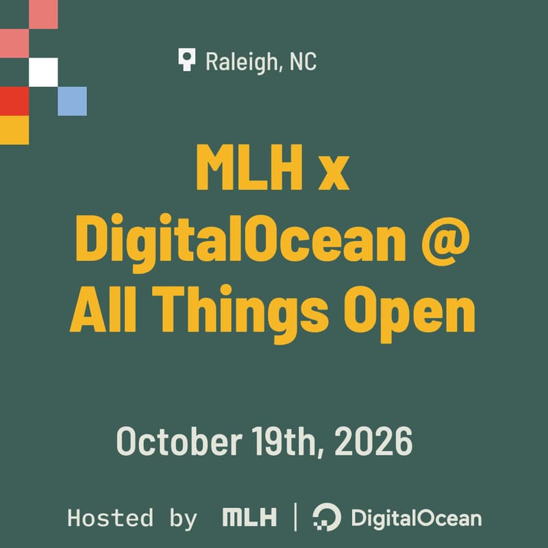 Cover Image for MLH x DigitalOcean @ All Things Open