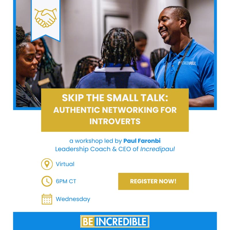 Cover Image for Skip the Small Talk: Authentic Networking for Introverts