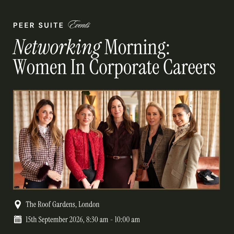 Cover Image for Peer Suite | Women's Networking Morning
