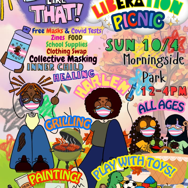 Cover Image for Black Like That! - Imagine Liberation Picnic ❤️ 🖤 💚 🏳️⚧️💭🧸🍼