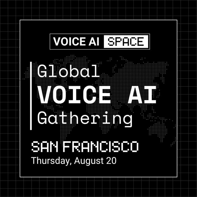 Cover Image for VOICE AI Gathering SAN FRANCISCO