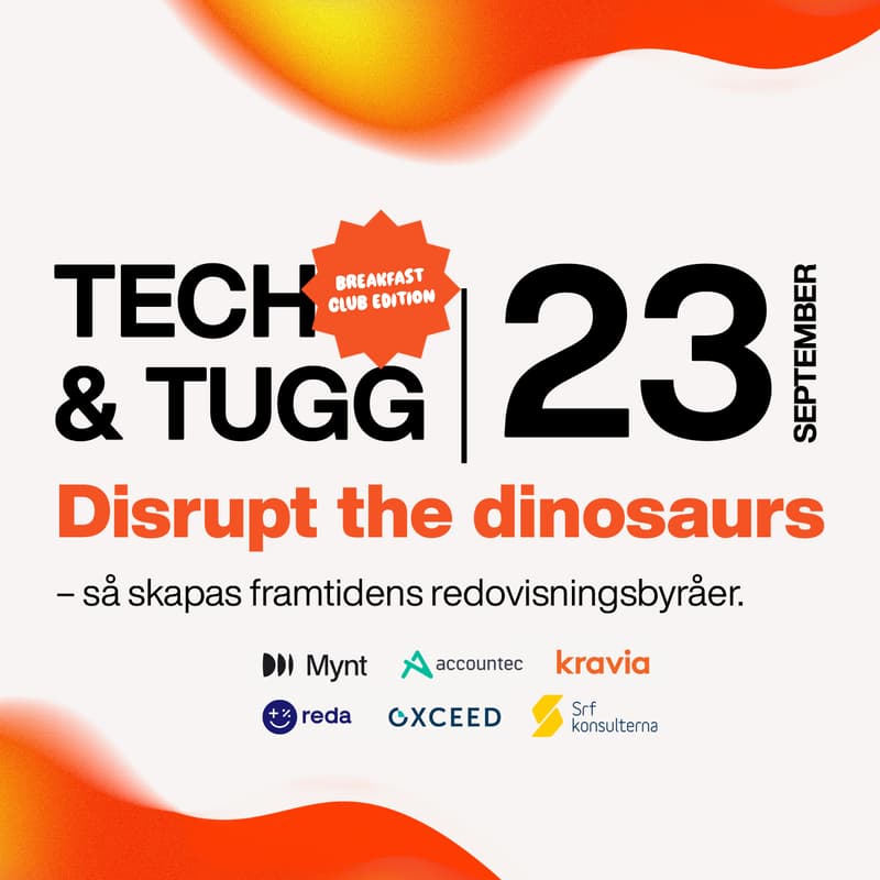 Omslagsbild för Tech & Tugg - Breakfast Club Edition | 23 sep