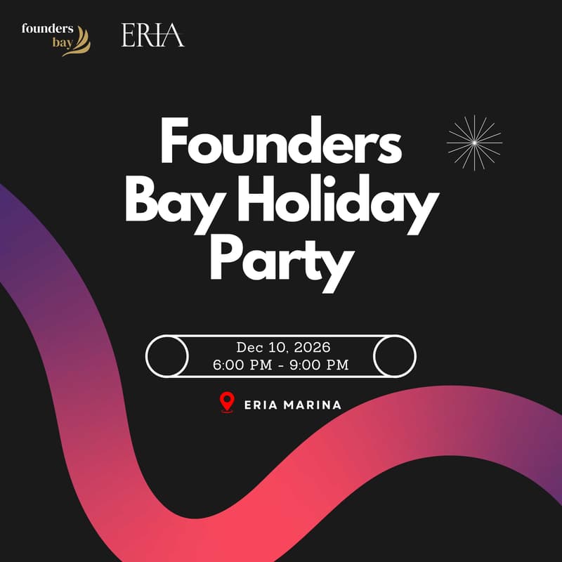 Cover Image for Founders Bay Holiday Party - DJ @ ERIA