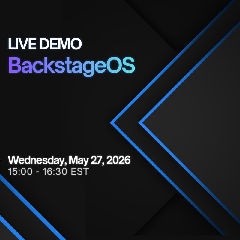 Cover Image for BackstageOS Live Demo