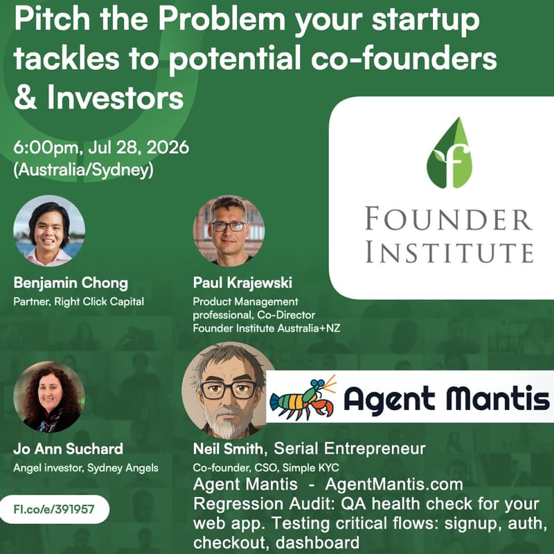 Cover Image for Pitch the Problem your startup tackles