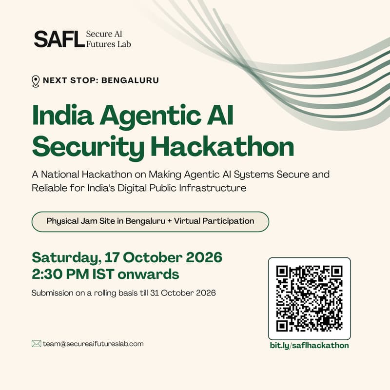 Cover Image for India Agentic AI Security Hackathon